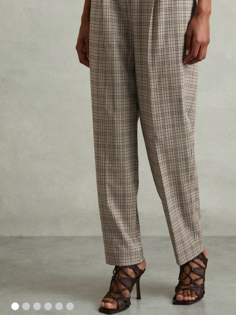Reiss Pull on Tapered Trousers